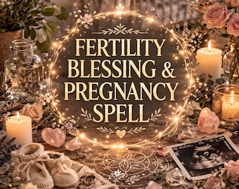 Fertility Blessing & Pregnancy Ritual — Conception Support, Womb Alignment - Emotional Balance