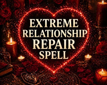 Extreme Relationship Repair Spell - Restore Love, Reconnect & Heal Emotional Distance - Same Day Casting