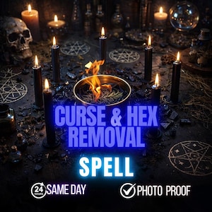 Sort permanent de suppression de la magie noire - Suppression de malédiction - Lancement le même jour
