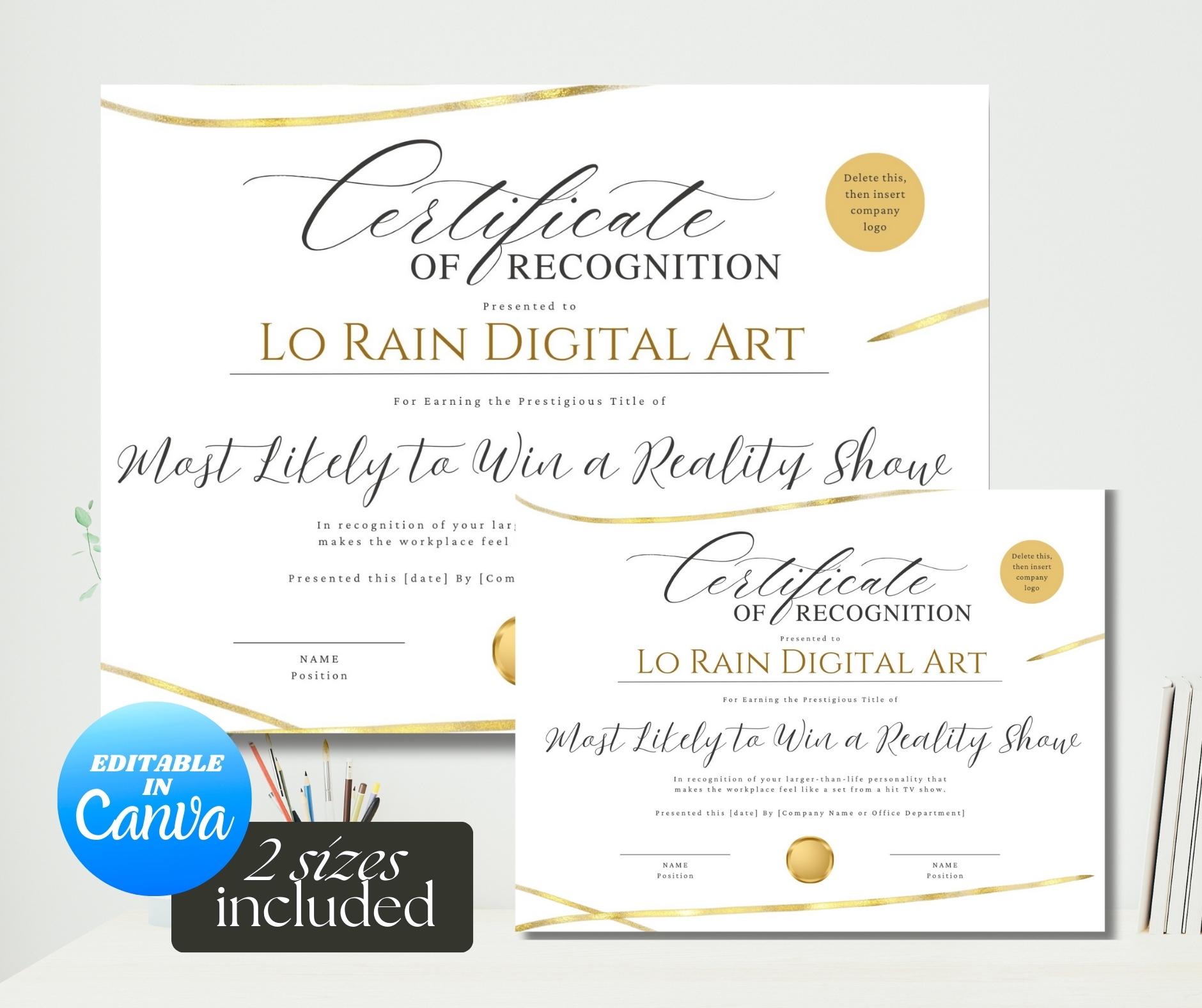 Staff Appreciation Awards, Employee Service Award, Funny Work Awards ...
