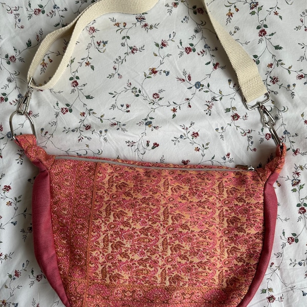 Sac bandoulière motifs indiens