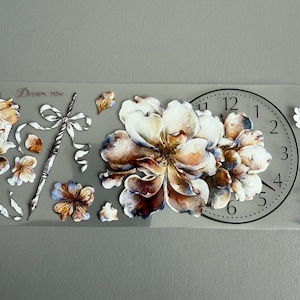 Autumn flowers pet tape