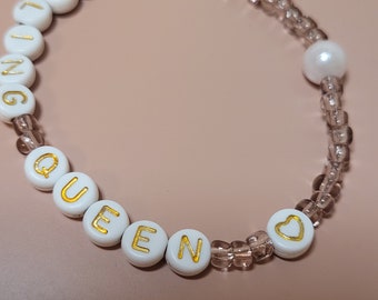 Personalized bracelet with card