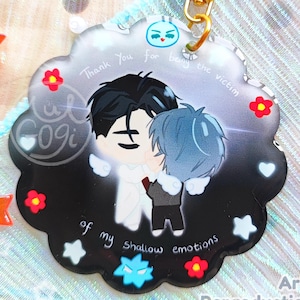 IvanTill Keychain | Alien Stage ROUND 6: Cure | ALNST | Ivan | Till | Double-Sided Acrylic Epoxy | 2.5 Inches