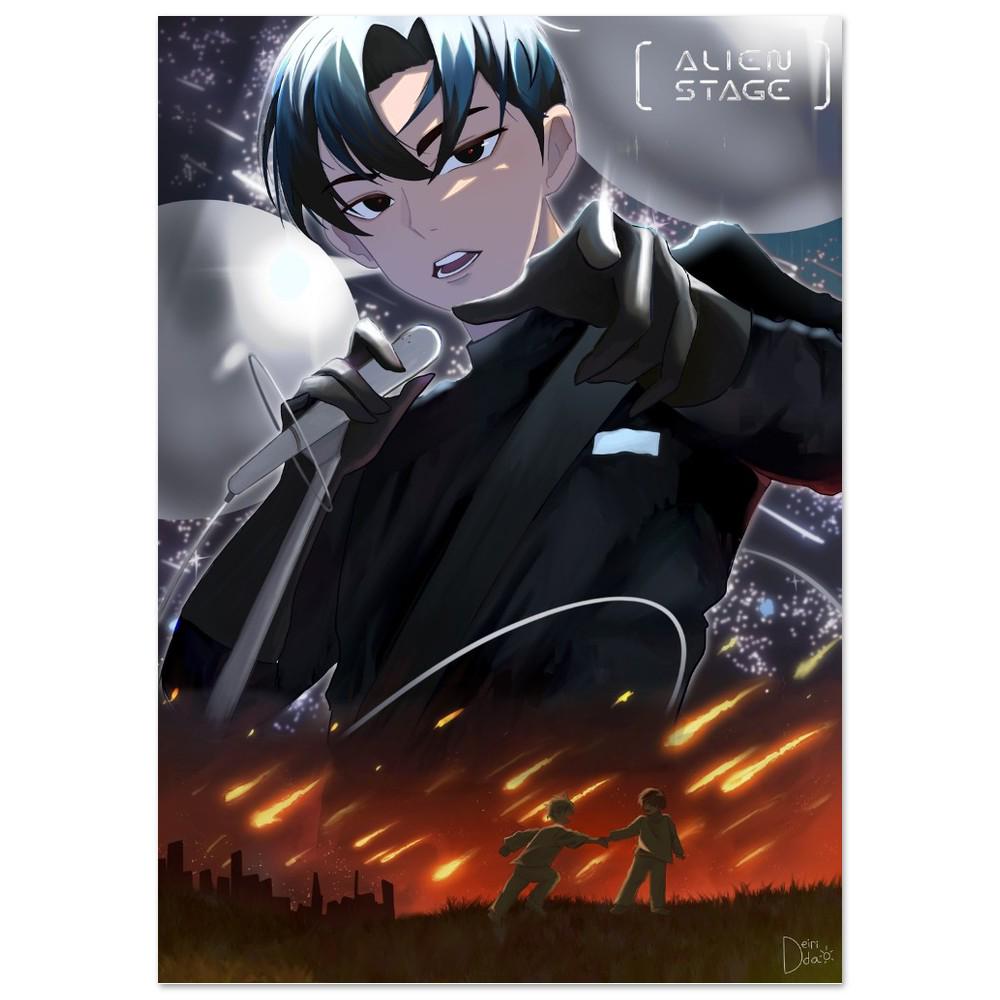 出産祝いなども豊富 Classic A3 Stage Alien Till Ivan Semi-glossy Poster Paper ポスター