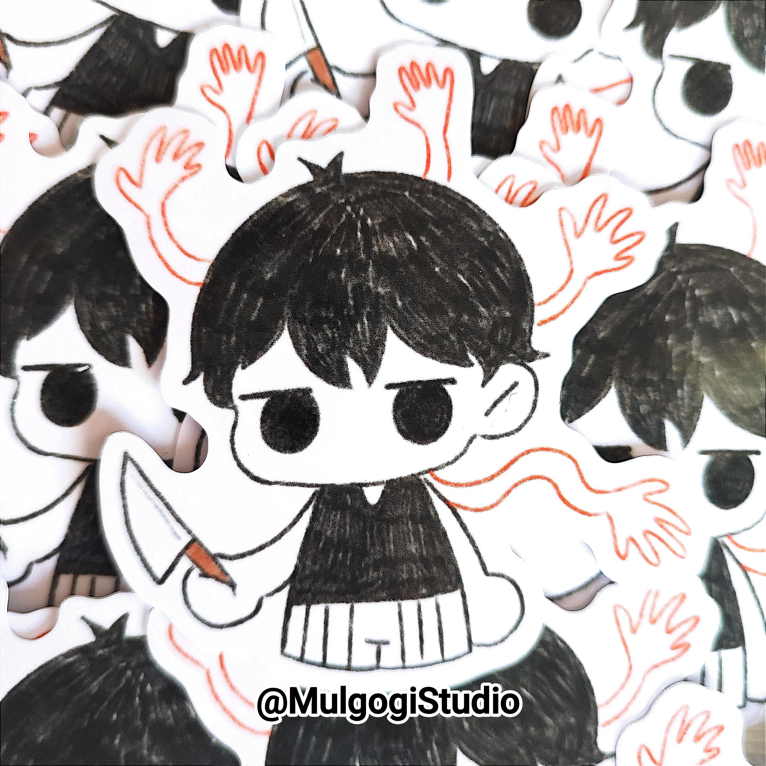 OMORI オモリ パーカー スイートハート Mサイズ（ビッグロゴ