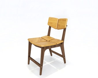 Planos DXF para una silla de comedor Tetra fabricada en CNC (no es un artículo físico)