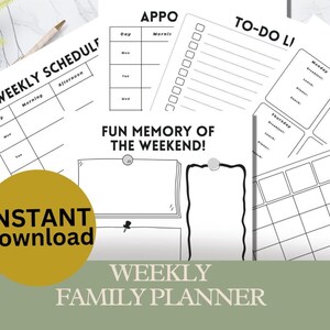 Family History Printable Genealogy Research Tracker & Family Tree ...