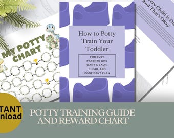 Tabla de entrenamiento para ir al baño con temática de dinosaurios, imprimible, guía y tabla de recompensas para el entrenamiento para ir al baño, plan de entrenamiento para niños pequeños, tabla de recompensas para niños, A4 (8.5 x 11 pulgadas), DESCARGAR