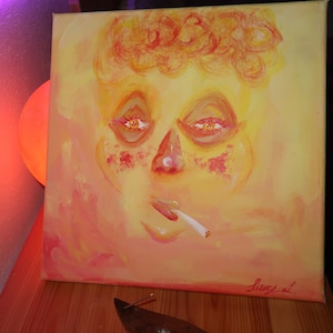 The Hit - Acryl Painting - Lucy Lang