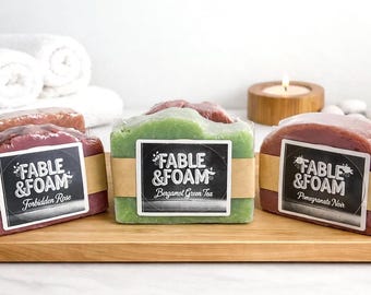 TRY ME Luxury Shea Butter Soap | Mix & Match Designer Scents | Handmade Hot Process
