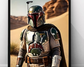 スターウォーズ武器ポスター - ボバ・フェットブラスター - Etsy 日本