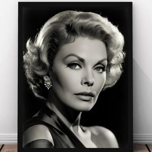 Kim Novak - Vintage Hollywood Portrait: Classic Movie Star Art (Digital Download)