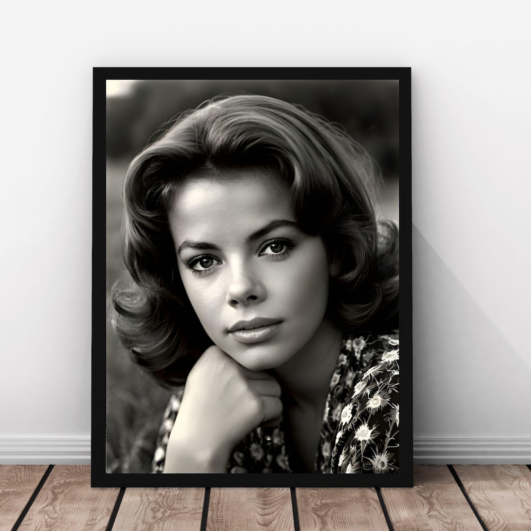 natalie-wood-art-print-classic-old-hollywood-actress-portrait-vintage