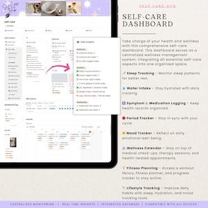 Notion Advanced Second Brain 2.0 All in One Life Planner Notion Template ADHD Digital Planner 2025 Aesthetic Notion That Girl Adult Planner