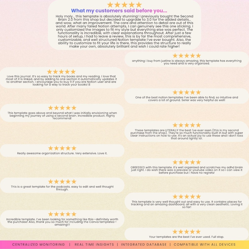 Notion Second Brain and Life Planner: ADHD-Friendly All in One Template (Digital Download)