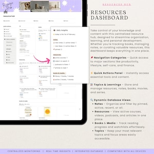 Notion Advanced Second Brain 2.0 All in One Life Planner Notion Template ADHD Digital Planner 2025 Aesthetic Notion That Girl Adult Planner