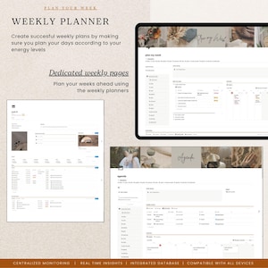 Second Brain Notion Template | PARA & GTD Project Management Dashboard ...