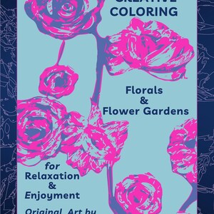 Malvorlagen, Blumen, Abstrakt, Einfach zu Kompliziert, Mindful Fun, 25 Seiten