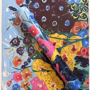 Papier cadeau floral, feuille 12 x 18 pouces, fête des mères, papier cadeau pour toutes les occasions, respectueux de l'environnement, recyclable, impression d'art de jardin, scrapbooking, fabriqué au Canada