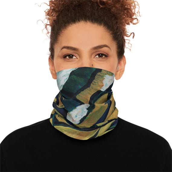 Lightweight Neck Gaiter, All Seasons Multifunctional Headband, UPF 50+ Sun Protection