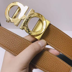 Authentic belt Salvatore Gamo Handcrafted Genuine Leather Belt