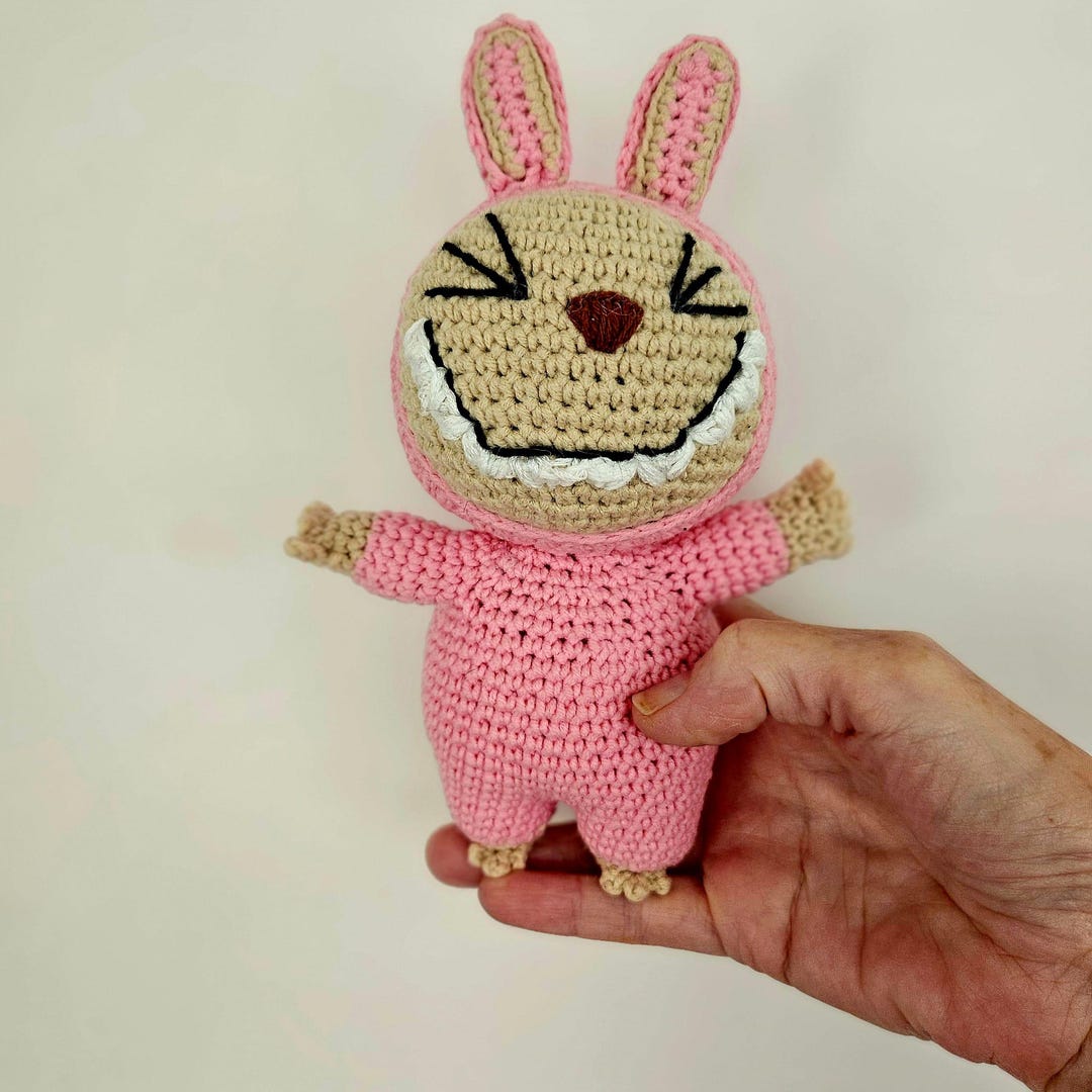 Crocheted Labubu - Etsy