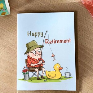 Retirement Card | Retired Greetings Card | cute Esthetic greeting Cards | Funny Encouragement | Happy retirement Gift For
