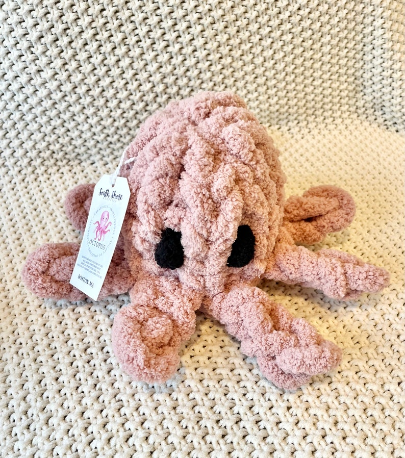 Chunky Knit Octopus Etsy