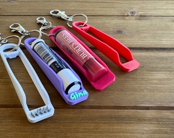 Chapstick Keychain