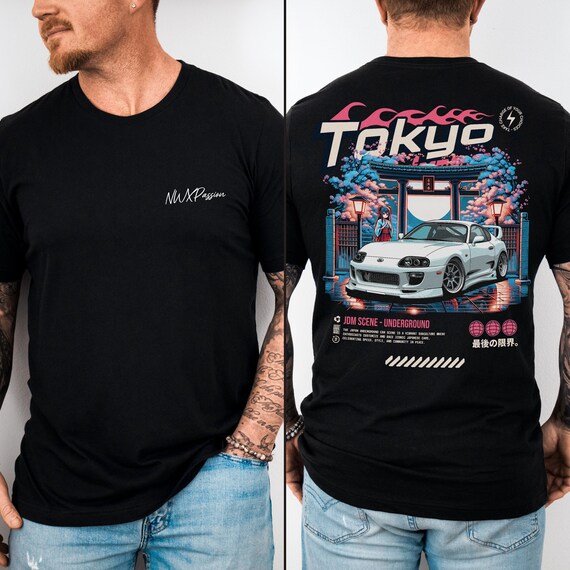 JDM Tokyo Supra Underground Car T-shirt - Japan, Tuning, JDM