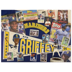 Ken Griffey Jr. Premium Semi-Glossy Paper Poster 18x24″