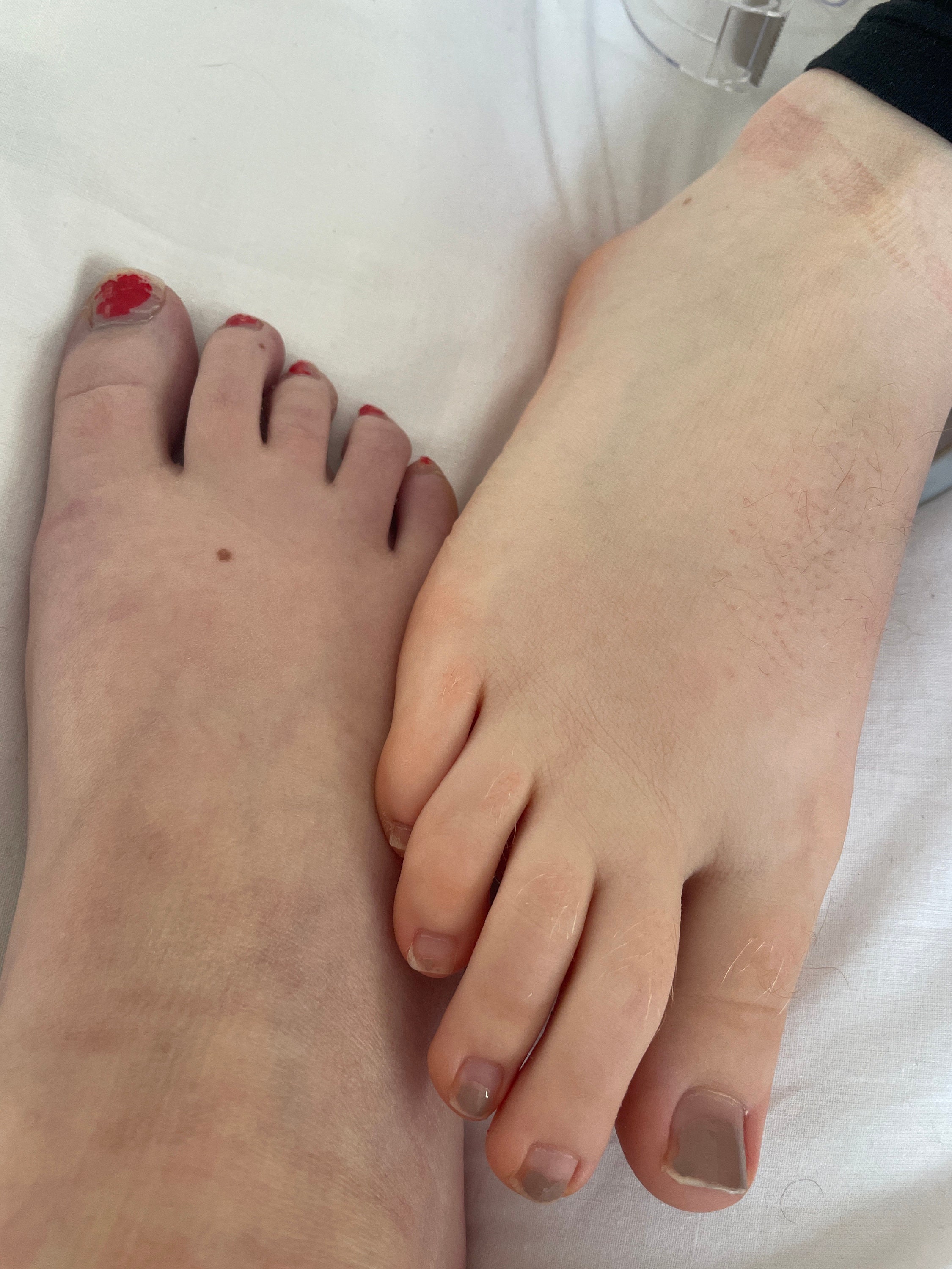 Realistic Silicone Female Right Foot 