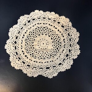 handmade doily