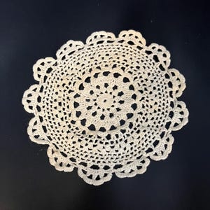 handmade doily