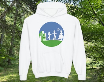 Mädchen-Quest Jugend Hoodie | Weiß