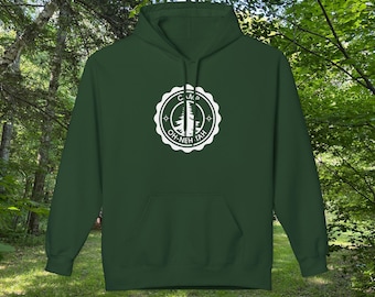 Oh-Neh-Tah  Adult Hoodie | Forest Green, White & Black