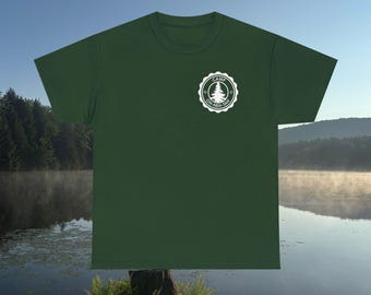Oh-Neh-Tah  Adult Tee | Forest Green, Black & White