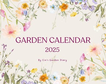2025 Gartenführer und Kalender