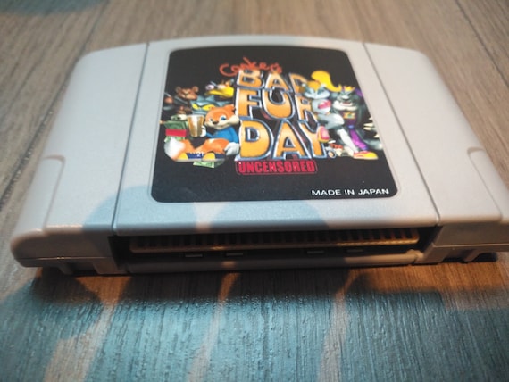 Conkers Bad Fur Day Uncensored - for Nintendo 64 N64