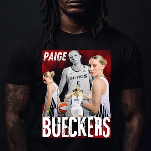 Koszulka z grafiką Paige Bueckers: Koszulka unisex dla fanów koszykówki WNBA