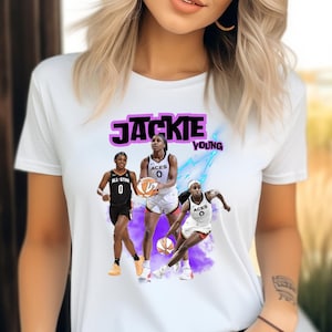 Aces Jackie Young Unisex T-shirt: Summer Tee, Aces Gear