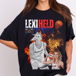 Lexi Held Graphic Basketball Tee: WNBA Fan Apparel