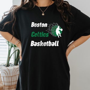 Boston Celtics Basketball T-shirt, Unisex Tee, Sports Team Shirt, NBA Fan Top, Basketball Lover Gift, Athletic Apparel