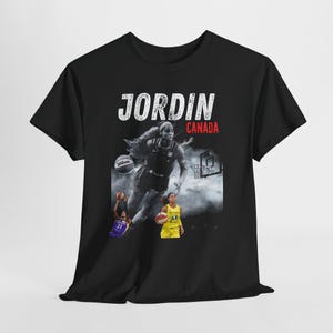 Jordin Canada Graphic Tee, WNBA Basketball Fan Shirt image 2