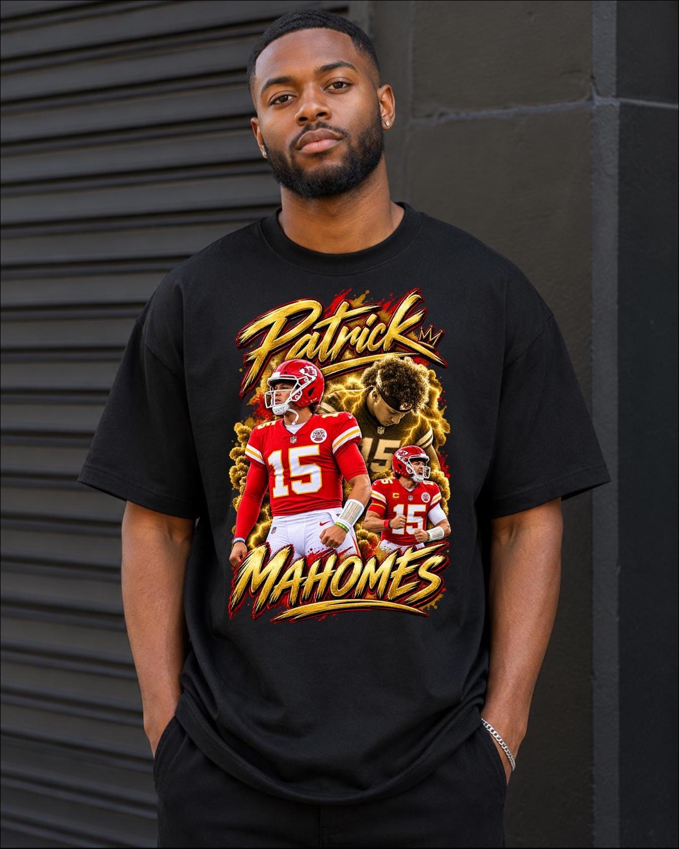 パトリック・マホームズ グラフィックTシャツ：ユニセックス NFL