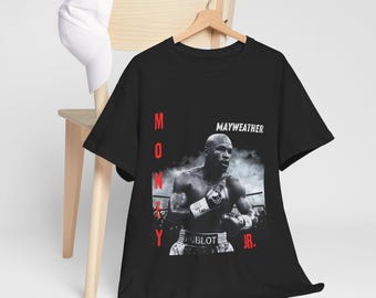 フロイド・メイウェザーTシャツ：ユニセックスヘビーコットン