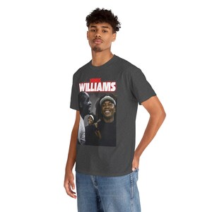 Camiseta gráfica de Venus Williams: camiseta de tenis 100 % algodón estadounidense imagen 9