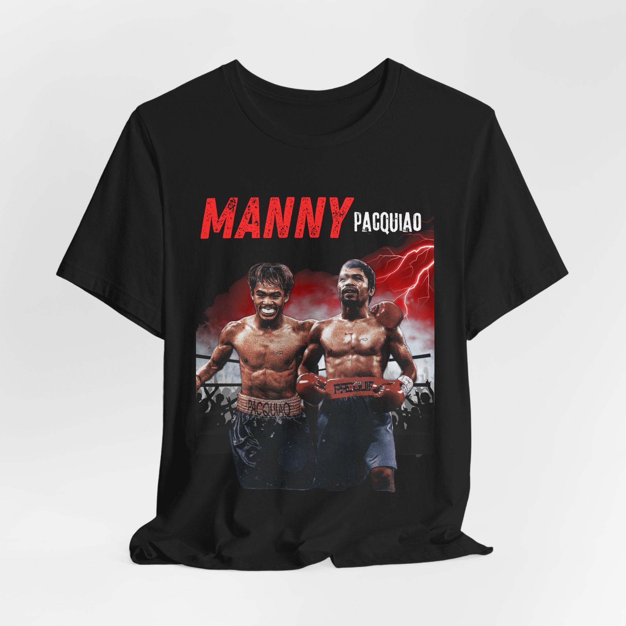 マニー・パッキャオ ボクシングTシャツ：軽量スポーツウェア