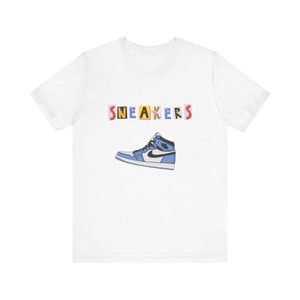 Jordan 1 Sneaker Tee, Kordan 1 sneaker T-shirt, Unisex Jordan 1 sneaker Tee